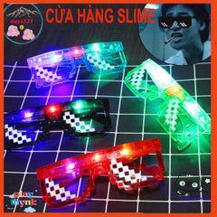 Kính Thug Life 6 Chấm MINECRAFT LED Thời Trang - Nhiều Màu Sắc, Phong Cách Độc Đáo, Hot Trend Dành Cho Fan Game