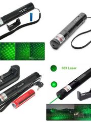 Bút Laser 303 Siêu Sáng - Đèn Chiếu Mạnh, Pin Sạc, Khóa Thông Minh, Phục Vụ Thuyết Trình, Du Lịch, Thiên Văn Học