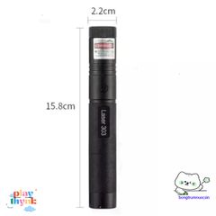 Đèn Laser Tia Sáng Xanh Siêu Mạnh 303 - Thiết Bị Chiếu Xa Đa Năng Cho Giảng Dạy, Trình Diễn và Du Lịch