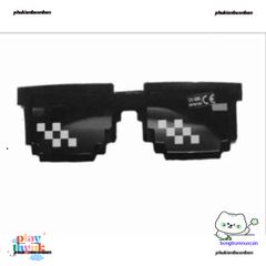 Kính Gương Thug Life Nhiều Màu - Phụ Kiện Thời Trang Siêu Ngầu cho Game Thủ và Fan Minecraft