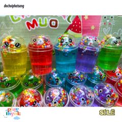 Bộ Đồ Chơi Slime Mèo Trà Sữa 11 Màu Sắc Tươi Sáng - Slime Nhão Kỳ Diệu Cho Trẻ Em, Đồ Chơi Xếp Hình Sáng Tạo