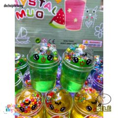Bộ Đồ Chơi Slime Mèo Trà Sữa 11 Màu Sắc Tươi Sáng - Slime Nhão Kỳ Diệu Cho Trẻ Em, Đồ Chơi Xếp Hình Sáng Tạo