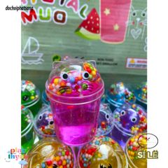 Bộ Đồ Chơi Slime Mèo Trà Sữa 11 Màu Sắc Tươi Sáng - Slime Nhão Kỳ Diệu Cho Trẻ Em, Đồ Chơi Xếp Hình Sáng Tạo