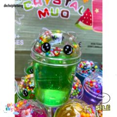 Bộ Đồ Chơi Slime Mèo Trà Sữa 11 Màu Sắc Tươi Sáng - Slime Nhão Kỳ Diệu Cho Trẻ Em, Đồ Chơi Xếp Hình Sáng Tạo