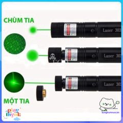 Đèn pin laser 303 màu xanh - Chiếu sáng mạnh mẽ, đèn laser đa năng cho du lịch, xây dựng và thuyết trình