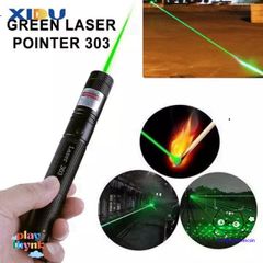 Đèn Pin Laser 303 Mạnh Mẽ - Chiếu Sáng Xa Đến 5000m, Chế Độ Đơn Sắc & Đa Điểm, Kèm Pin Sạc, Bảo Hành 12 Tháng