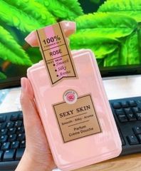 Sữa Tắm Nước Hoa Sexy Skin Rose Chính Hãng từ Pháp - Chăm Sóc Da Mềm Mại, Hương Hoa Hồng Quyến Rũ, Dưỡng Ẩm và Sạch Sẽ