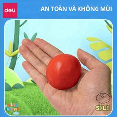 Đất Sét Tự Khô Deli An Toàn 250/500gr - Không Nướng, Không Mùi, Lý Tưởng Cho Nghệ Thuật Nặn Và Sáng Tạo