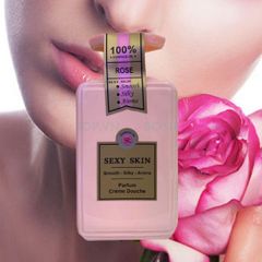 Sữa Tắm Nước Hoa Sexy Skin Rose Chính Hãng Pháp - Hương Hoa Hồng Quyến Rũ, Chăm Sóc Da Mềm Mại, Phù Hợp Mọi Loại Da