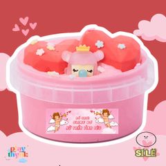 Bộ Đồ Chơi Slime Lavis Nàng Thần Tình Yêu 200ml - Đất Sét, Charm Rực Rỡ và Xốp Nhiều Màu, Sáng Tạo Vui Vẻ Cho Trẻ Em
