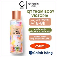 Xịt Thơm Body Mist Victoria's Secret - Fruit Crush Chính Hãng, Hương Trái Cây Tươi Mát, Dưỡng Da, Thiết Kế Sang Trọng, 250ml