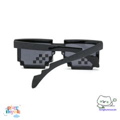 Kính Mát Vintage 8 Bit Thug Life Minecraft - Quà Tặng Độc Đáo Cho Fan Nhí - Phong Cách Thời Trang Chất Lừ