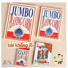 Bộ Bài Khổng Lồ A4 Để Biểu Diễn Ảo Thuật - Trang Trí Bất Tận & Cuốn Hút Cho Các Phép Thuật Ấn Tượng