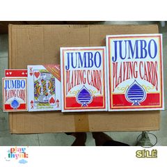 Bộ Bài Poker Khổng Lồ A4 - Chất Liệu Giấy Bền, Kích Thước Lớn Thú Vị, Phù Hợp Chơi, Trình Diễn, Triển Lãm