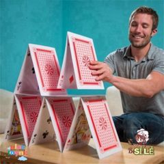 Bộ Bài Poker Khổng Lồ A4 - Chất Liệu Giấy Bền, Kích Thước Lớn Thú Vị, Phù Hợp Chơi, Trình Diễn, Triển Lãm