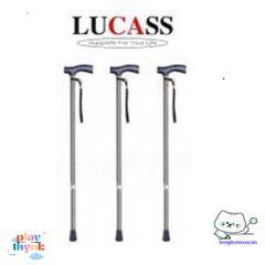 Gậy Hỗ Trợ Một Chân Lucass - Thiết Bị Di Chuyển An Toàn Cho Người Cao Tuổi, Chất Liệu Nhẹ, Điều Chỉnh Chiều Cao, Chống Trượt.