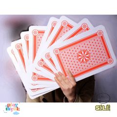 Bộ Bài Tây Jumbo Khổng Lồ A4 & B7 – Thẻ Chơi Độc Lạ Cho Buổi Tiệc, Chụp Ảnh Cosplay, Dễ Nhìn Dành Cho Người Lớn & Trẻ Nhỏ