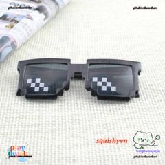 Kính Thuglife 6 Chấm MINECRAFT - Kính Mát Thời Trang Đa Màu Phong Cách Thug Life Dành Cho Nam Nữ, Hot Trend 2021