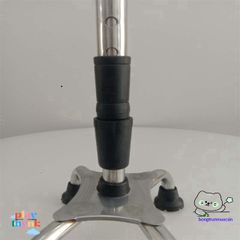 Gậy Batoong INOX 4 Chân Chỉnh Cao - Gậy Chống Đi Cho Người Già, Người Khuyết Tật, An Toàn và Vững Chắc