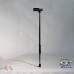 Gậy Batoong INOX 4 Chân Chỉnh Cao - Gậy Chống Đi Cho Người Già, Người Khuyết Tật, An Toàn và Vững Chắc