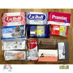 Bộ Đất Sét Tự Khô Đa Quốc Gia - Ladoll Nhật, Das Italy 500g, Fino TQ - Chất Liệu Dẻo, Dễ Nặn, Phù Hợp Cho Nghệ Thuật Điêu Khắc