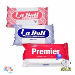 Bộ Đất Sét Tự Khô Đa Quốc Gia - Ladoll Nhật, Das Italy 500g, Fino TQ - Chất Liệu Dẻo, Dễ Nặn, Phù Hợp Cho Nghệ Thuật Điêu Khắc