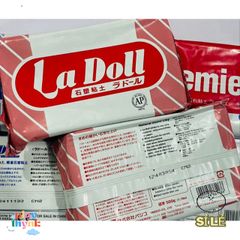 Bộ Đất Sét Tự Khô Đa Quốc Gia - Ladoll Nhật, Das Italy 500g, Fino TQ - Chất Liệu Dẻo, Dễ Nặn, Phù Hợp Cho Nghệ Thuật Điêu Khắc