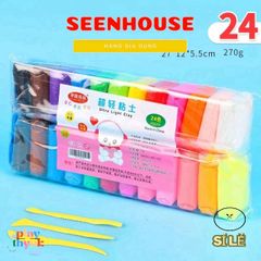 Bộ 5 Đất Sét Tự Khô 500gr (12 Màu) - Sáng Tạo Nghệ Thuật Trang Trí Đồ Chơi Trẻ Em, Nhẹ và Dẻo, Phát Triển Kỹ Năng Vận Động