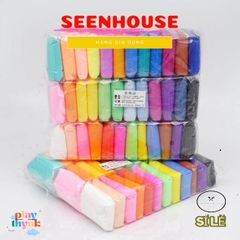 Bộ 5 Đất Sét Tự Khô 500gr (12 Màu) - Sáng Tạo Nghệ Thuật Trang Trí Đồ Chơi Trẻ Em, Nhẹ và Dẻo, Phát Triển Kỹ Năng Vận Động