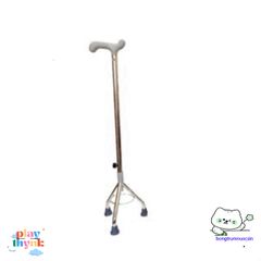 Gậy Trợ Lực Đa Năng Inox Điều Chỉnh Chiều Cao - Gậy Chống Đi Cho Người Già An Toàn, Vững Vàng