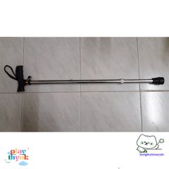 Gậy Đi Bộ Chống Một Chân Dành Cho Người Cao Tuổi - Thiết Bị Hỗ Trợ Di Chuyển - Chất Liệu Hợp Kim Bền Bỉ, Điều Chỉnh Chiều Cao
