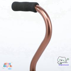 Gậy Lucass B-934 4 Chân Điều Chỉnh Chiều Cao - Hỗ Trợ Đi Lại Cho Người Già, Người Ốm, Phục Hồi Chức Năng