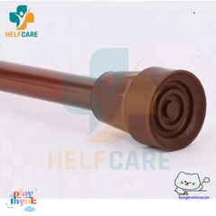 Gậy Chống 1 Chân HelpCare - Điều Chỉnh Chiều Cao, Hỗ Trợ Đi Lại Cho Người Già - Hợp Kim Nhôm Nhẹ, Bền, Chống Trượt