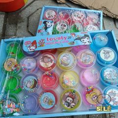 Set 24 Khay Chứa Slim Cá Tính Labubu - Đồ Chơi Thú Vị Tiệm Nhà Bo, Mô Hình Độc Đáo Cho Bé Yêu