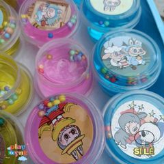 Set 24 Khay Chứa Slim Cá Tính Labubu - Đồ Chơi Thú Vị Tiệm Nhà Bo, Mô Hình Độc Đáo Cho Bé Yêu