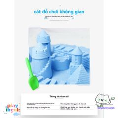 Bộ Chơi Cát An Toàn Dành Cho Bé Xia Yu - Khuôn & Bể 1kg Cát Đáng Yêu, Đồ Chơi Phát Triển Kỹ Năng Cho Trẻ 4-6 Tuổi