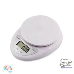 Cân Điện Tử Tròn B05 - Cân Sức Khỏe Chính Xác Từng Gram, Tải Trọng Tối Đa 5kg - Dụng Cụ Tiện Ích Cho Nhà Bếp và Y Tế
