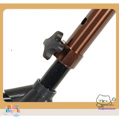 Gậy Đi Bộ Chống Trượt 4 Chân Dành Cho Người Lớn Tuổi, Điều Chỉnh Chiều Cao 63-88cm - Hợp Kim Nhôm/Inox Bền Bỉ, An Toàn Khi Đi Lại