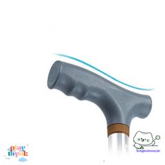 Gậy Đi Bộ 4 Chân Có Thể Điều Chỉnh - Thiết Bị Hỗ Trợ An Toàn Cho Người Già, Chất Liệu Inox Bền Bỉ