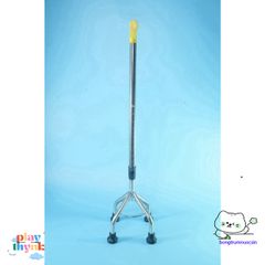 Gậy Chống 4 Chân Bayoka Inox Đế Mềm - Hỗ Trợ Người Già, An Toàn Khi Đi Lại, Kích Thước Vừa Vặn, Thiết Kế Thông Minh