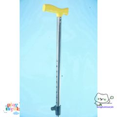 Gậy Chống 4 Chân Bayoka Inox Đế Mềm - Hỗ Trợ Người Già, An Toàn Khi Đi Lại, Kích Thước Vừa Vặn, Thiết Kế Thông Minh