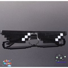 Kính Thug Life 6 Chấm Nhiều Màu - Phụ Kiện Mắt Siêu Ngầu Cho Gamer và Fan Minecraft