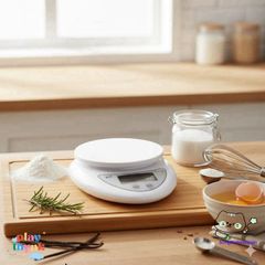 Cân Điện Tử Mini 5Kg B05 - Chính Xác và Đa Năng, Thiết Kế Nhỏ Gọn Cho Bếp, Làm Bánh và Pha Chế