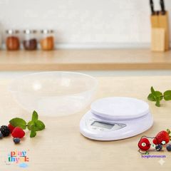 Cân Điện Tử Mini 5Kg B05 - Chính Xác và Đa Năng, Thiết Kế Nhỏ Gọn Cho Bếp, Làm Bánh và Pha Chế