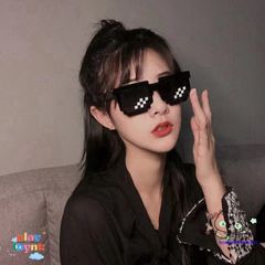 Kính Mát Thug Life Đen - Phụ Kiện Hiphop Cao Cấp, Chất Lượng Từ Âu Mỹ và Dubai Cho Rapper, Dân Chơi Ngầu