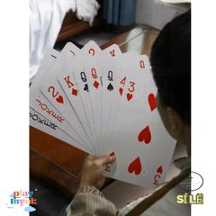 Bộ Bài Poker Khổng Lồ 54 Lá - Thẻ Siêu To Chơi Game & Trang Trí - Bài Tây Lớn In Sắc Xảo, Chất Liệu Giấy Bền Chắc
