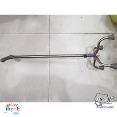 Gậy hỗ trợ đa chân inox - Gậy đi lại cho người già, người có nhu cầu đặc biệt, hỗ trợ vững chắc và an toàn khi di chuyển