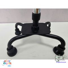 Gậy đi lại Lucass B924 4 chân - Thiết bị hỗ trợ di chuyển cho người lớn tuổi, có thể điều chỉnh chiều cao, an toàn và chắc chắn.