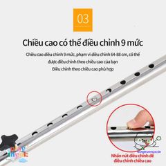 Gậy Trợ Lực Đa Năng Cho Người Già - Điều Chỉnh Chiều Cao Tiện Lợi, Gọn Nhẹ, Tặng Quà Hữu Ích Cho Người Cao Tuổi