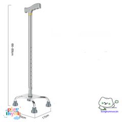 Gậy Trợ Lực Đa Năng Cho Người Già - Điều Chỉnh Chiều Cao Tiện Lợi, Gọn Nhẹ, Tặng Quà Hữu Ích Cho Người Cao Tuổi